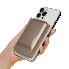 Ambrane Aerosync PB Prime 10000mAh Magsafe Wireless Power Bank for iPhone