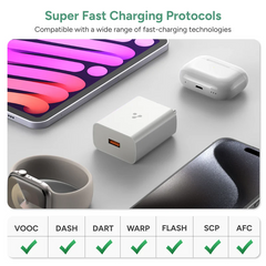 AMBRANE UNI-18 WALL CHARGER 18W FAST CHARGING WITH TYPE-C CABLE