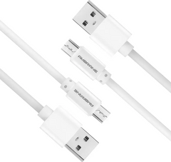 Ambrane ACM-1 2.4A Micro USB Fast Charging Cable for Android Devices (1 Meter, 3.3 Feet)