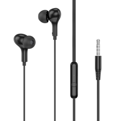 Ambrane EP-56 Wired Earphones with Powerful Bass Earphone, Heavy Bass Clear Sound