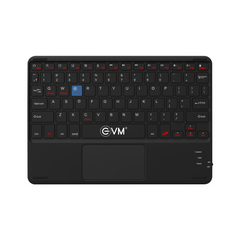 EVM EnAir Wireless Rechargeable Keyboard | Bluetooth 5.0 | Ultra-Slim & Lightweight | 78 Keys Universal Compatibility | Type-C Charging-(WLK-009)