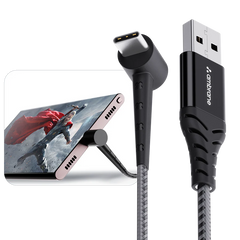 Ambrane 30W Fast Charging Type C Cable with Standing Design