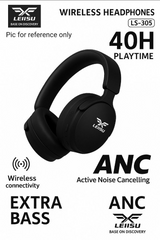 LELISU LS-305 Wireless Bluetooth ANC Headphones