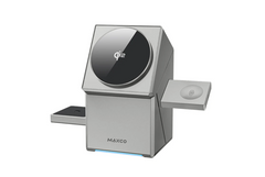 MAXCO Geometry Qi2 3in1 Wireless Charger Compatible for iPhone, Apple Watch & Apple Airpods