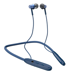 Ambrane Bluetooth Wireless Earphones, Crystal-Clear Calling with an inbuilt Mic, 13Hrs Playback, 10mm Driver, Deep Bass, IPX4 Water Resistant (ANB-33 Pro)
