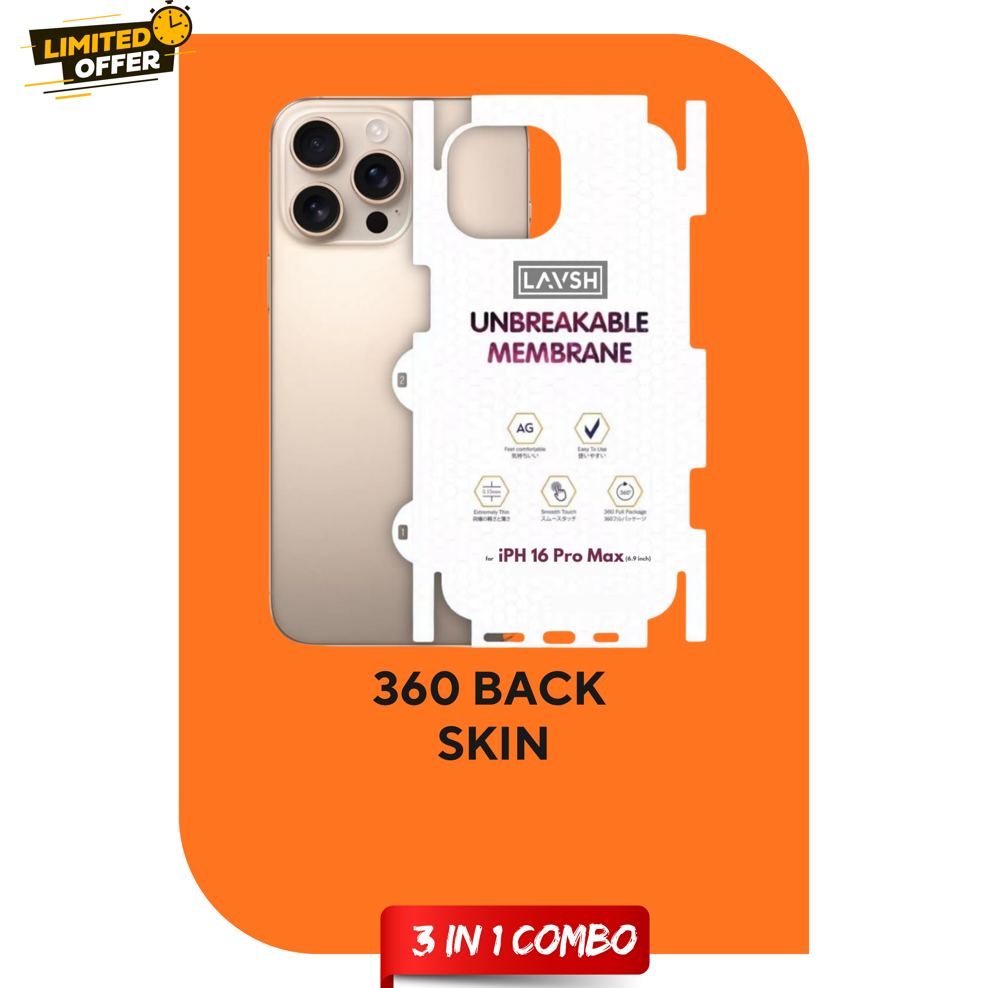 3 IN 1 COMBO OFFER