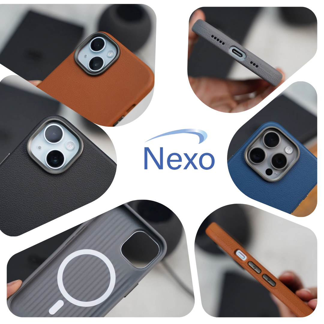 NEXO KWI-IN LEATHER CASE WITH MAG-SAFE