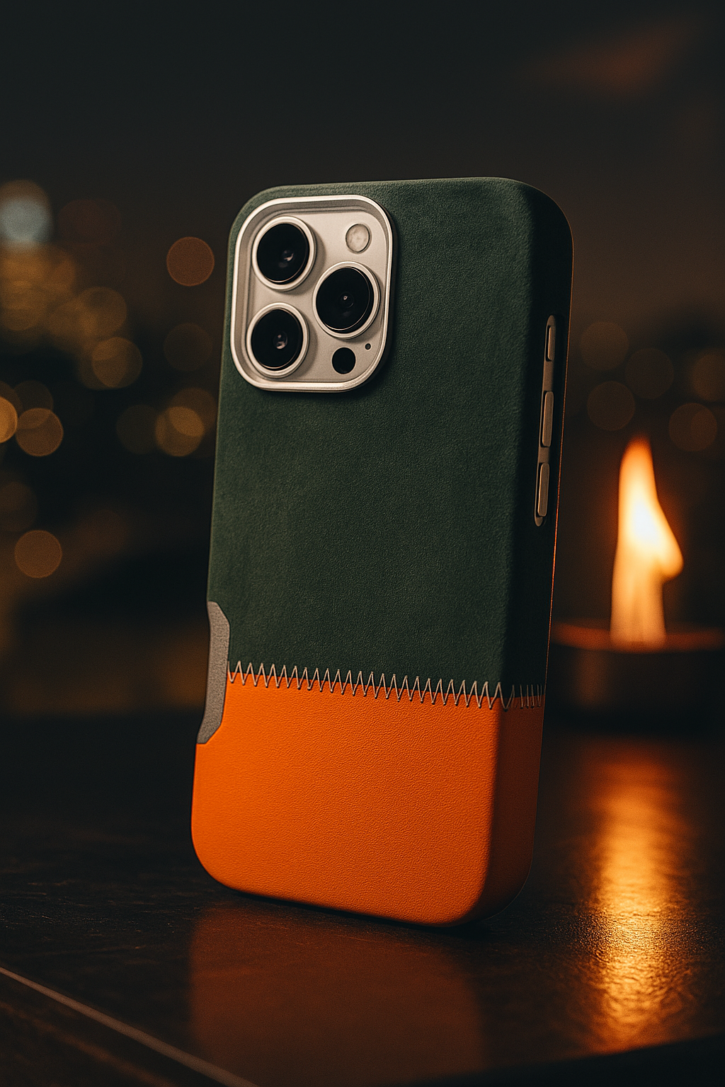 NEXO KWI-NI TWO COLOUR LEATHER CASE WITH MAG-SAFE