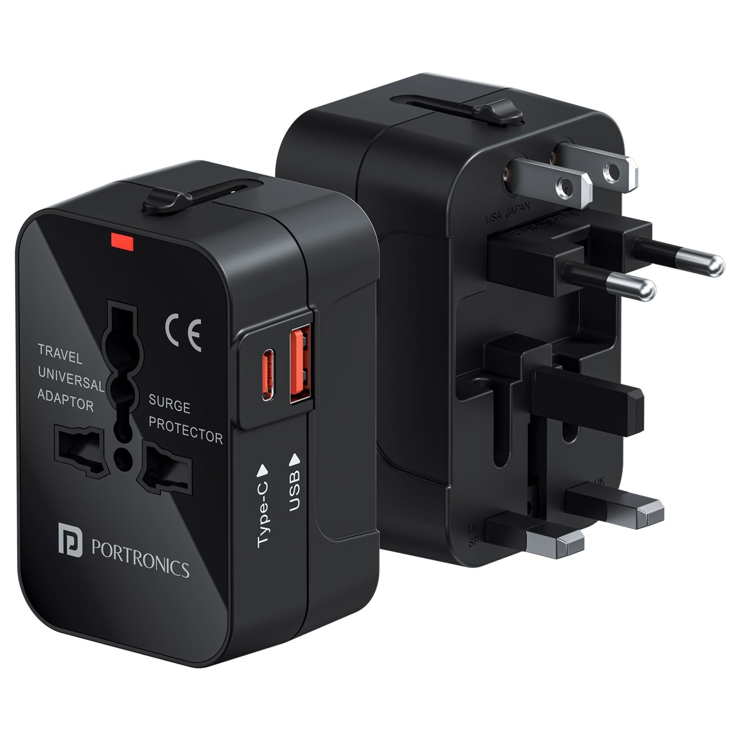 UNIVERSAL TRAVEL ADAPTER 20W PD 5V 2.4AMP
