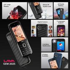 LAVA GEM 2025 KEYPAD MOBILE