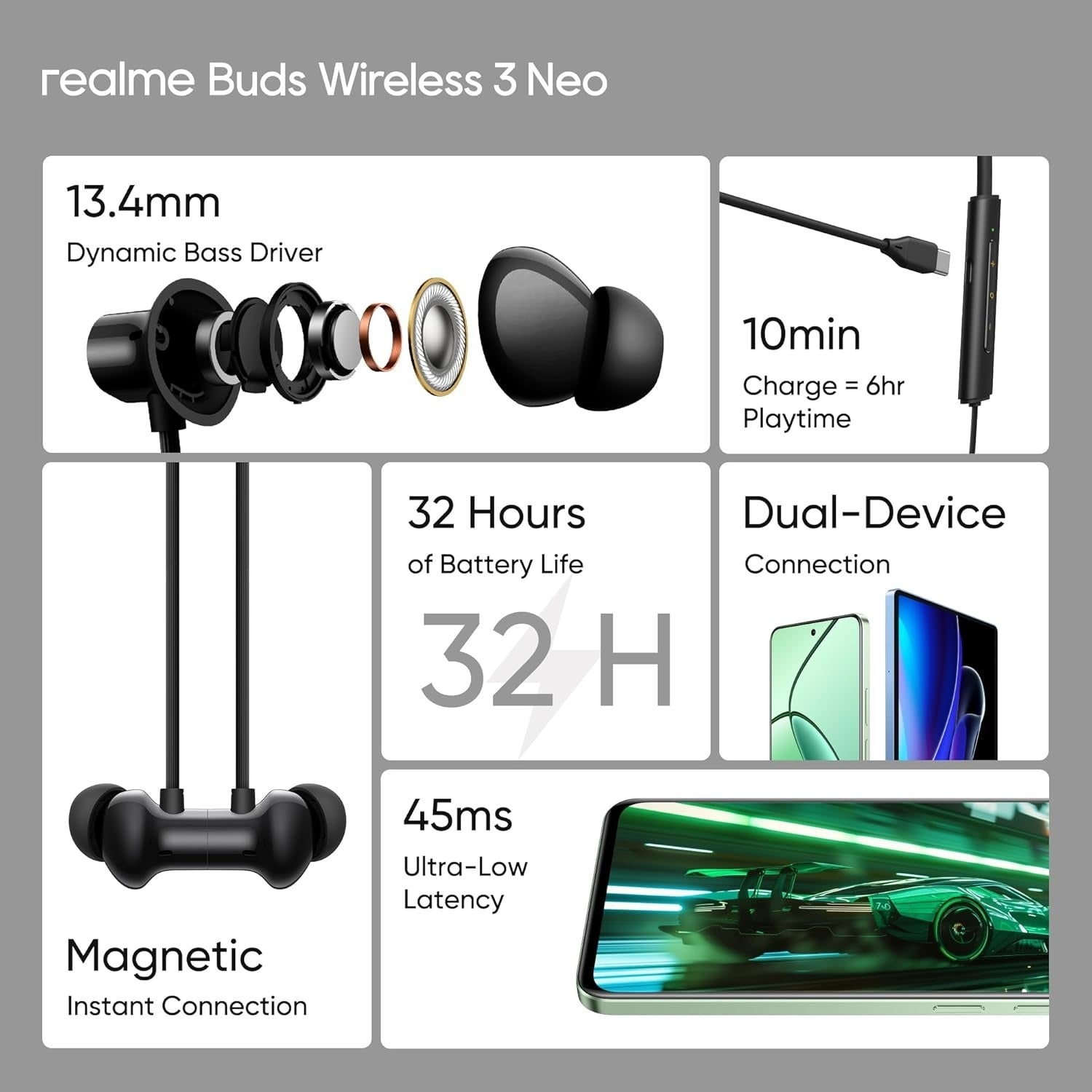 REALME BUDS  WIRELESS 3 NEO