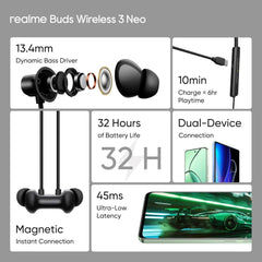 REALME BUDS  WIRELESS 3 NEO
