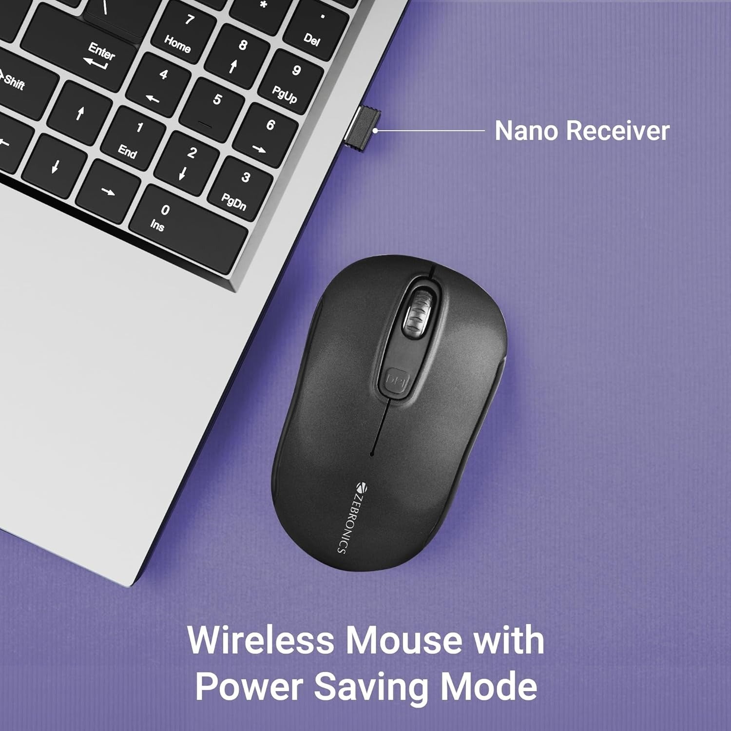 ZEBRONICS WIRELESS MOUSE