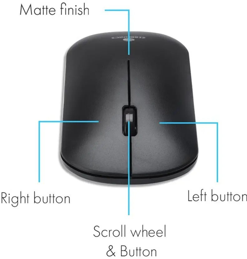 ZEBRONICS WIRELESS MOUSE DAZZLE