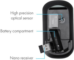 ZEBRONICS WIRELESS MOUSE DAZZLE