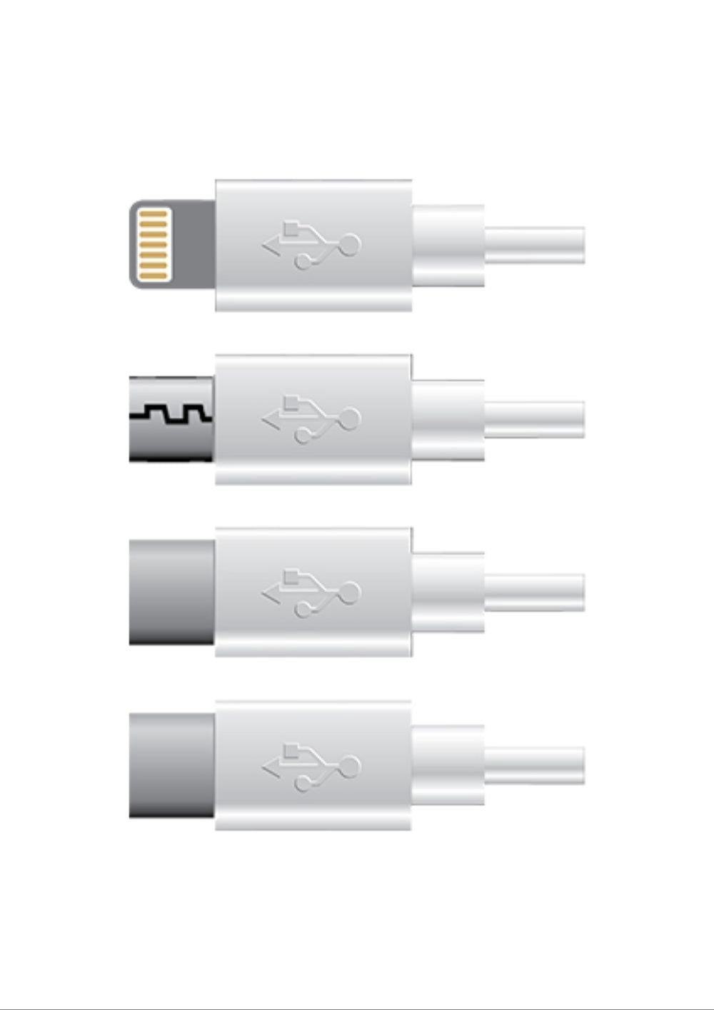 UC89 USB CAR CHARGER 6 IN 1