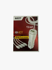KM-UC77 5 IN 1 CAR CHARGER