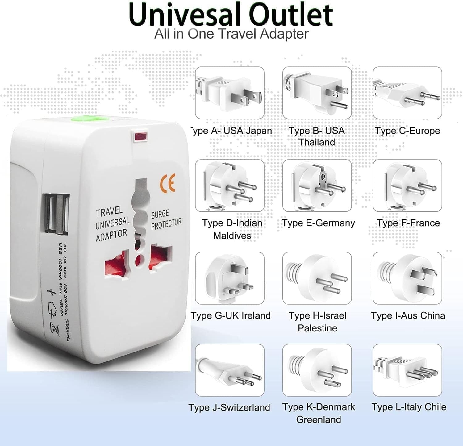 UNIVERSAL TRAVEL ADAPTOR
