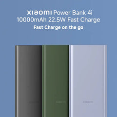 xiaomi power bank 4i 10000 mah 22.5 fast charge power bank