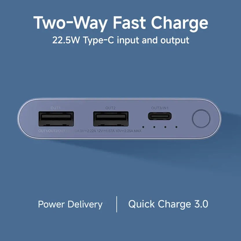 xiaomi power bank 4i 10000 mah 22.5 fast charge power bank