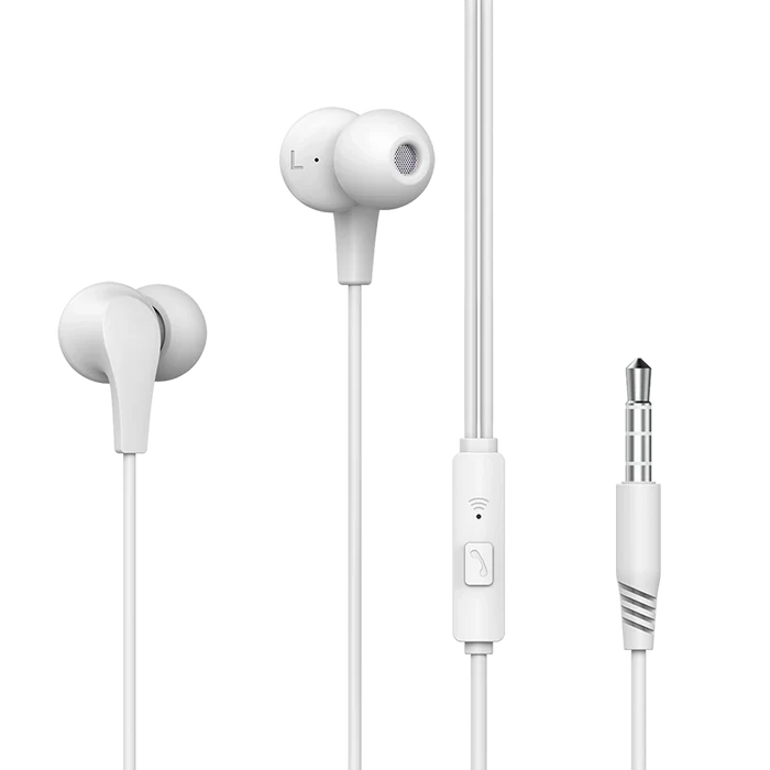 Ambrane EP-56 Wired Earphones with Powerful Bass Earphone, Heavy Bass Clear Sound