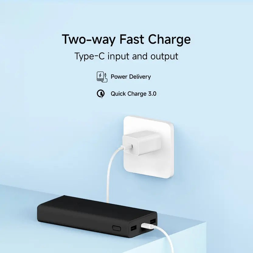 xiaomi power bank 4i 20000 mah 33w sonic charge power bank