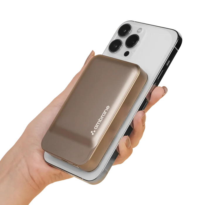 Ambrane Aerosync PB Prime 10000mAh Magsafe Wireless Power Bank for iPhone