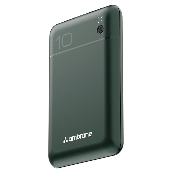 Ambrane Pocket Charge Powerbank 10000mAh 22.5w  Fast Charging