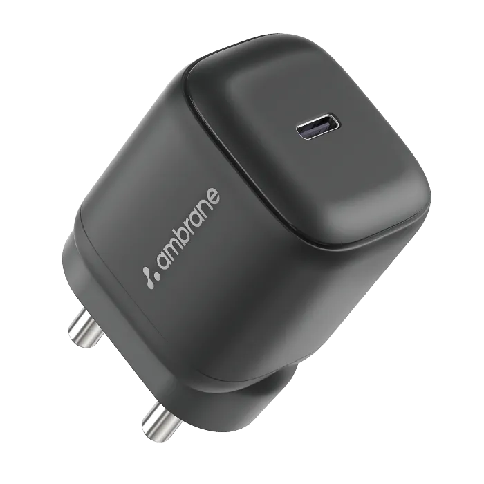 Ambrane GaN Charger 45w Charging / Charge Type-c Laptops