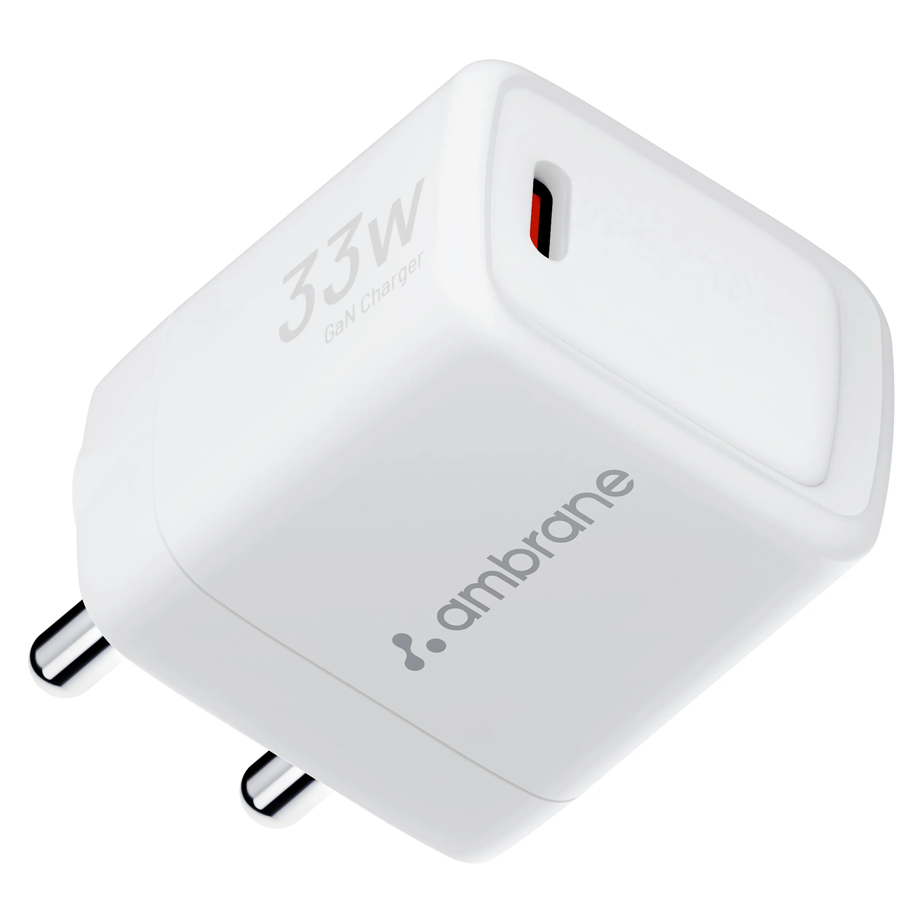 Ambrane 33W GaN Charger MacBook Charging Support Type-c Port