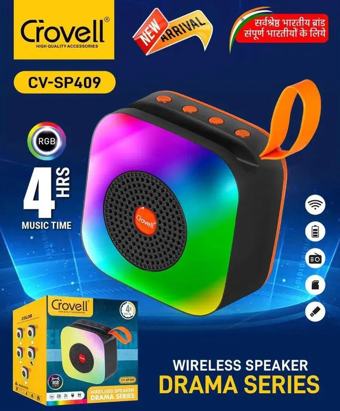 crovell wireless speaker drama series cv-sp409