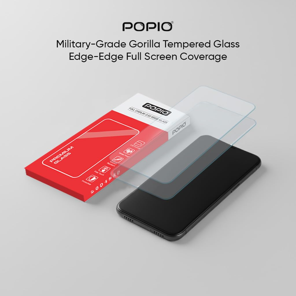 2 IN 1 Combo Pack Tempered Glass & Camera Lens