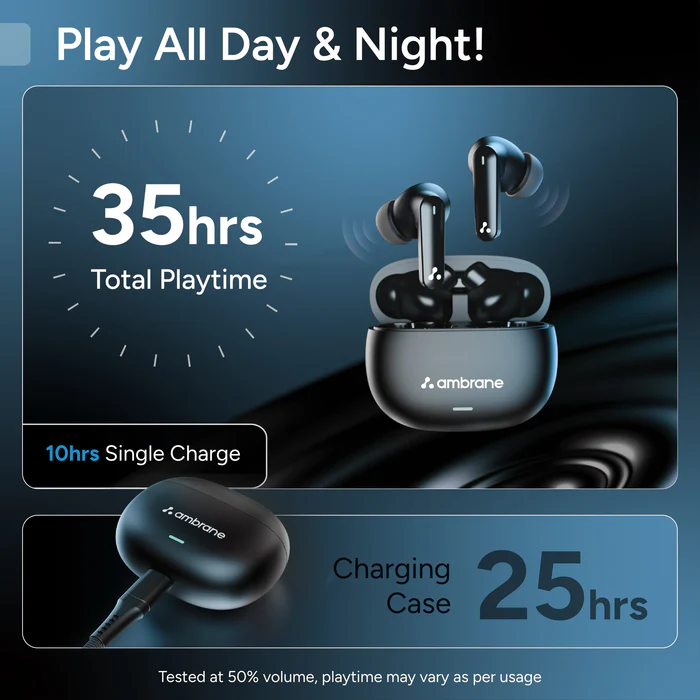 Ambrane Dots icon True Wireless Earbuds