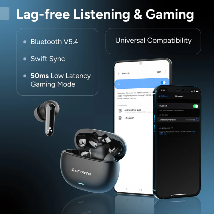 Ambrane Dots icon True Wireless Earbuds