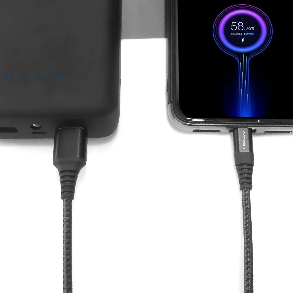 Ambrane BCM-15 Fast-Charging Micro USB Cable 1.5 Meter
