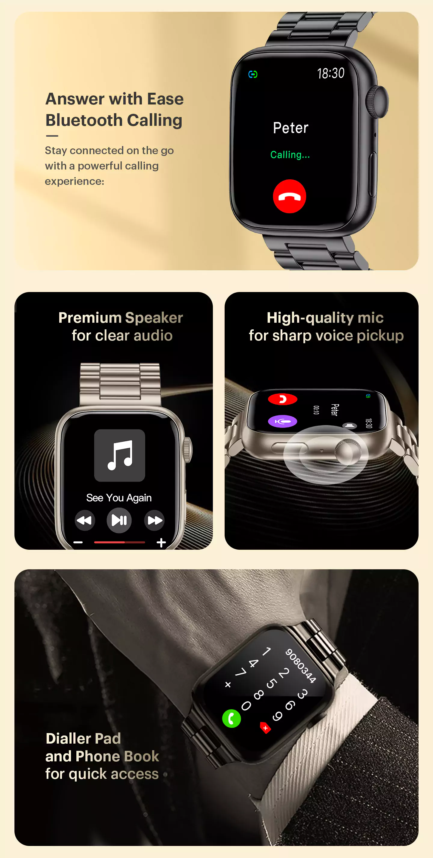 URABN Turbo Smart Watch