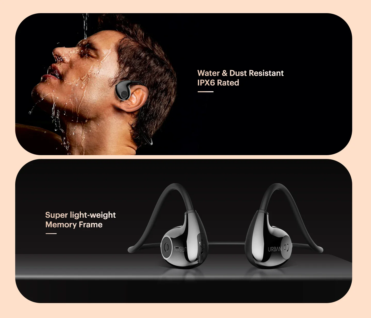 URBAN VIBE Wireless Earphones