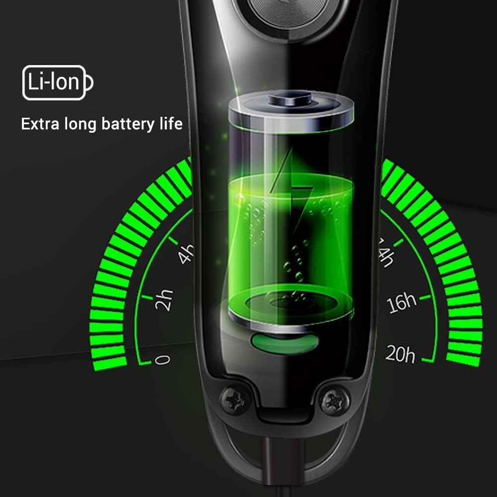 HTC AT-118 Professionals Design Perfect Shaver And Haircut Rechargeable Beard And Moustaches Hair Machine And Trimming