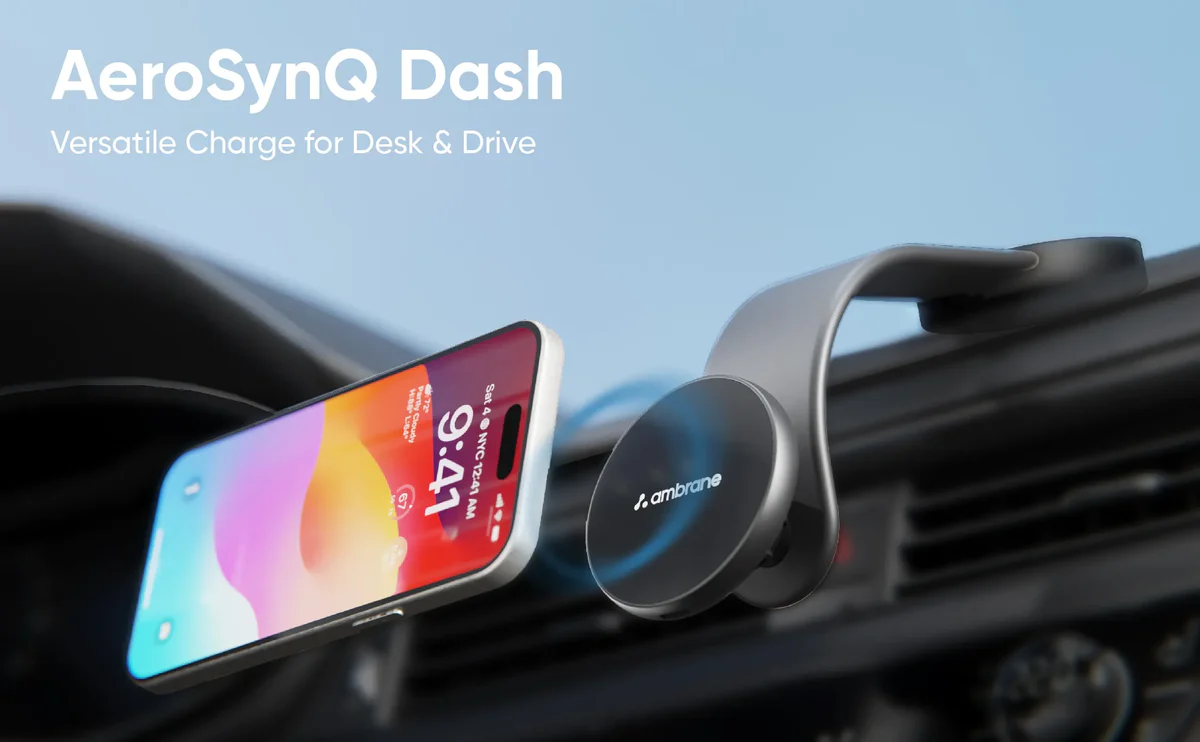 Ambrane AerosynQ Dash Wireless Charger