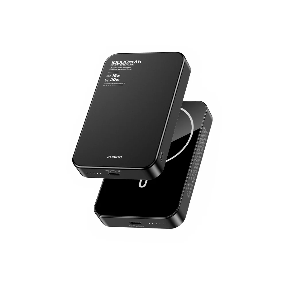 XUNDD XDPB-021 PD20W Metal Magnetic Wireless Power Bank (10000mAh)