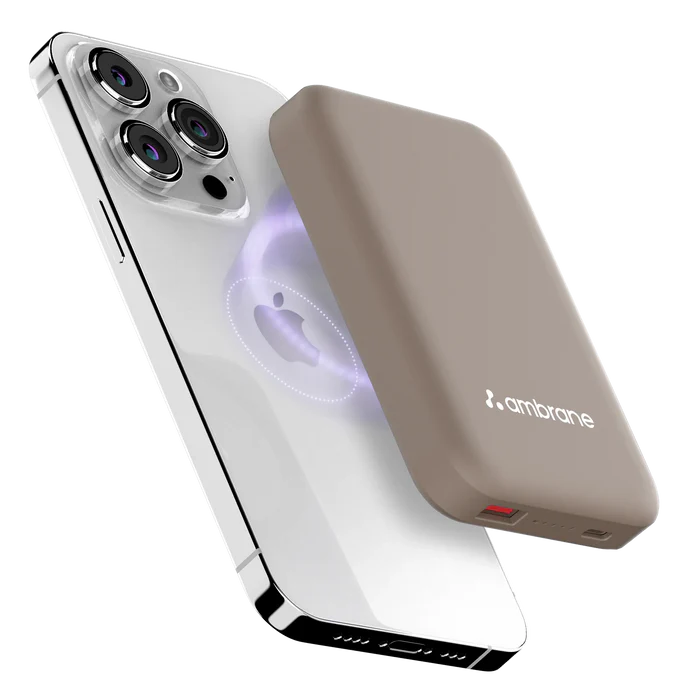 Ambrane Aerosync PB12 Magsafe Wireless Power Bank for iPhone