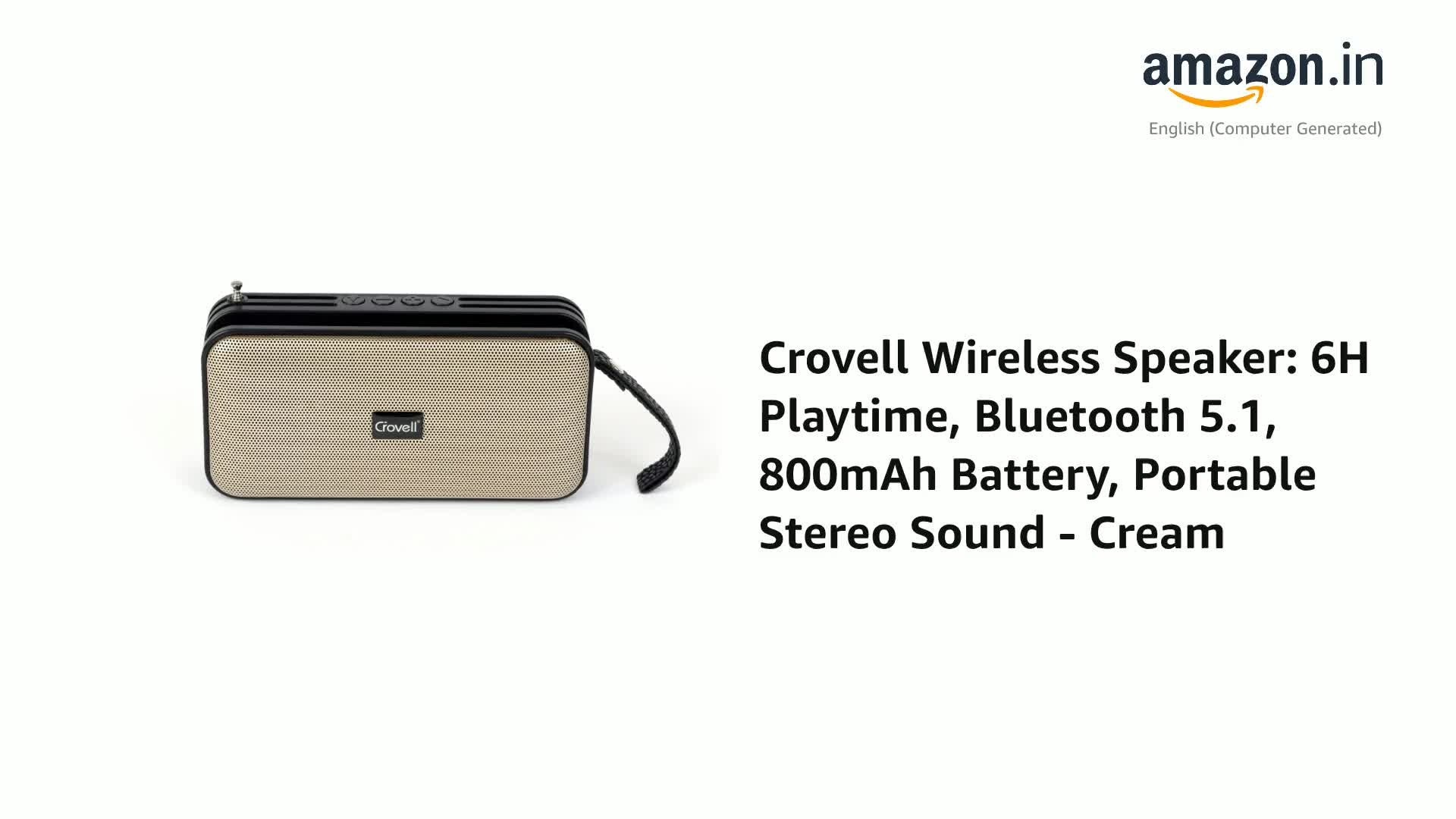 crovel cv-sp416 wireless speaker