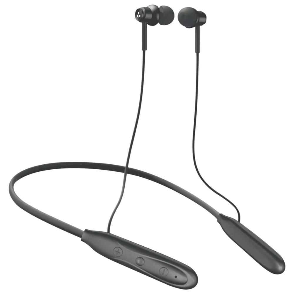 Ambrane Bluetooth Wireless Earphones, Crystal-Clear Calling with an inbuilt Mic, 13Hrs Playback, 10mm Driver, Deep Bass, IPX4 Water Resistant (ANB-33 Pro)