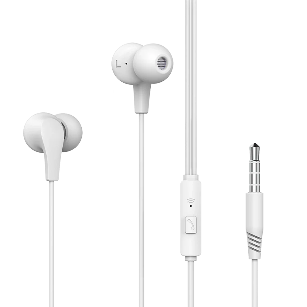 Ambrane EP-56 Wired Earphones with Powerful Bass Earphone, Heavy Bass Clear Sound