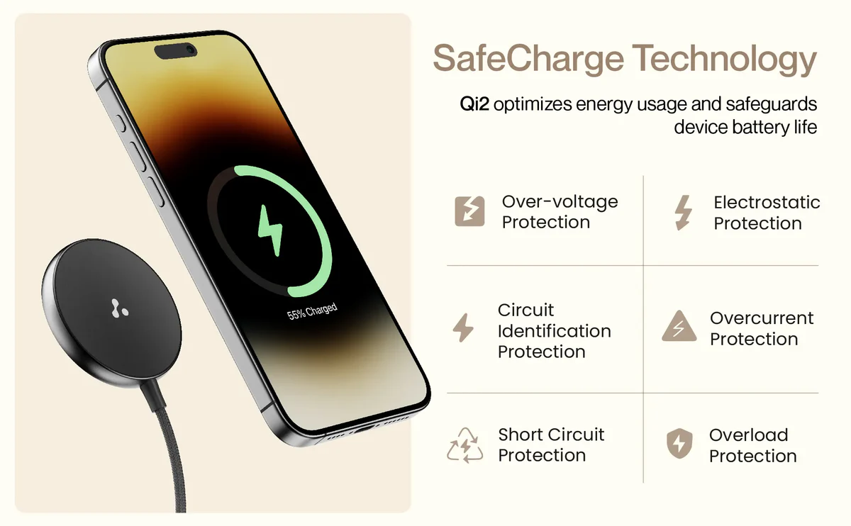 Ambrane AerosynQ Wireless Charger