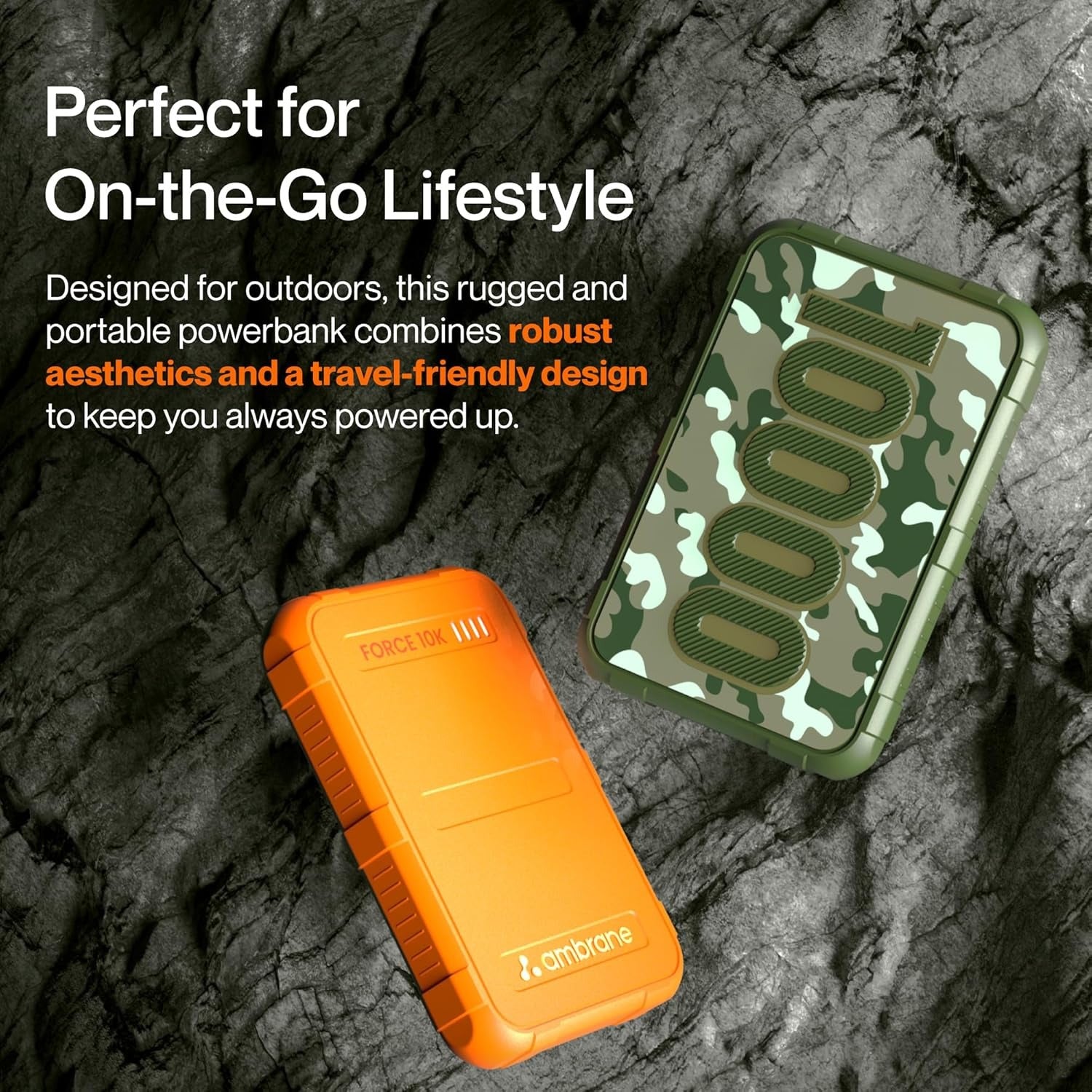 AMBRANE FORCE 10K 10000MAH POWER BANK WITH 22.5 BOOSTEDSPEED