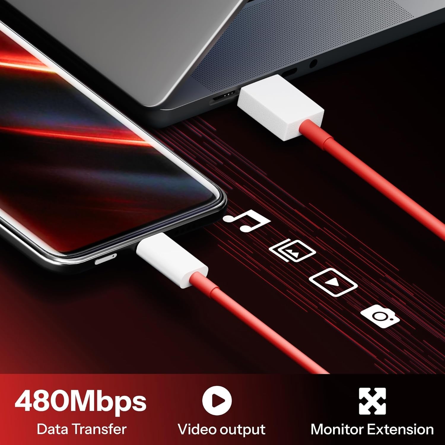 ONEPLUS USB TO TYPE-C DATA CABLE