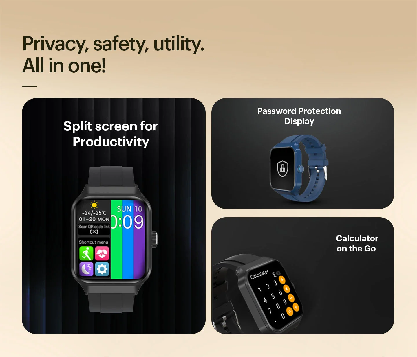 URBANE Max 02 Calling Smart Watch