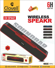 crovell cv-sp442 wireless sound bar speaker