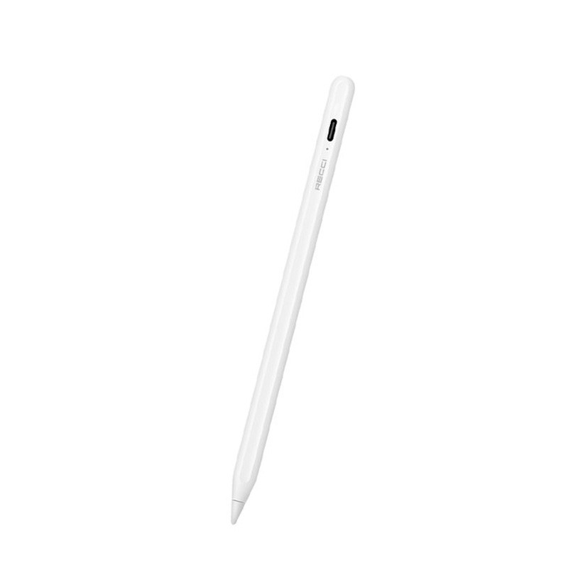 RECCI RCS-S09 SCREEN TOUCH PEN WITH TYPE-C CHARGING - WHITE